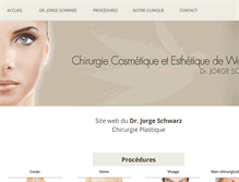 Tablet Screenshot of drjorgeschwarz.com